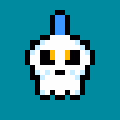 Kawaii SKULL #3049