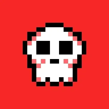 Kawaii SKULL #3194