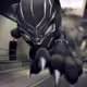 Black Panther in Pursuit