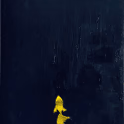 #009 WE ARE BORN ALONE YELLOW CUBIC