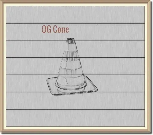 Picture Frame Raining Og Cone
