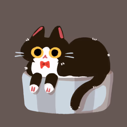 ⭐⭐ The Lazy Tuxedo Catto #007