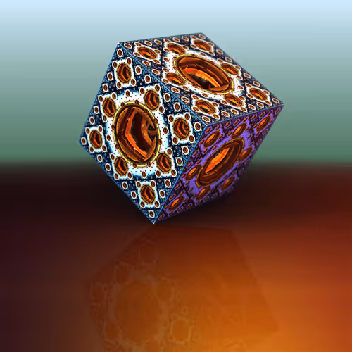 Menger Sponge, No. 01