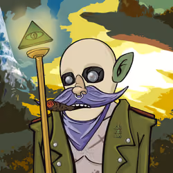 Stoned Santa Polygon #2496