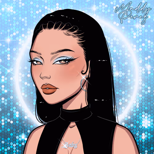 Crypto Neon Girl Ultra Rare #98