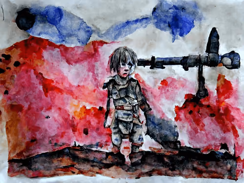 '"war in childs mind"