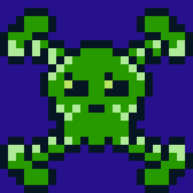 Kawaii SKULL #2449