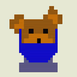 Pixel Crypto Bear #0049