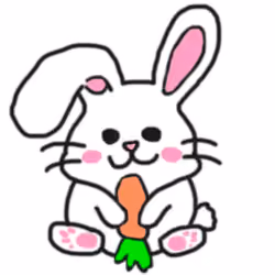 a cute little funny bunny