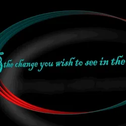 Be the change!1