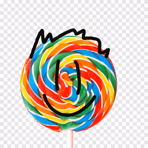 Happy lollipop