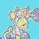 Rainbow Ape NFT Club #0
