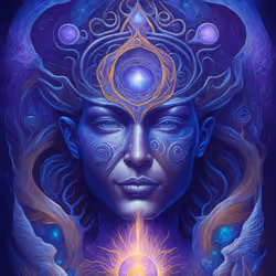 Cosmic Face Chakras Balance