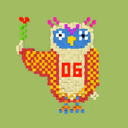 HappyOwl＃06mosaic