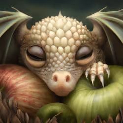 Apple Dragon Hatchling