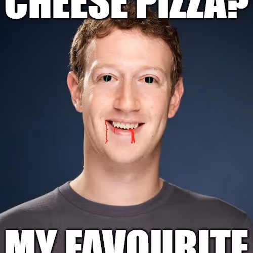 🍕Mark Zuckerberg Loves Cheese Pizza 🍕