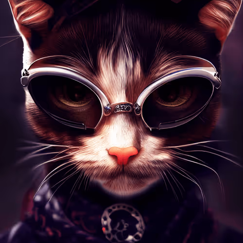YAKUZA CAT NEKO MAFIA No.447 "ZEFF"
