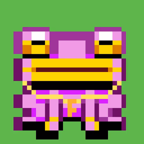 Pixel Frog Frens Club #27