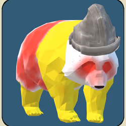Bored King Panda
