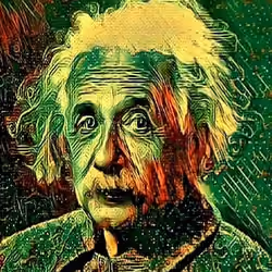 Digital Art : Albert Einstein #1