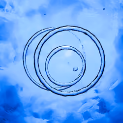 Three Bubble Rings In The Sky