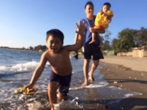 blurry happiness