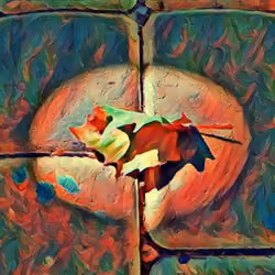 Playground leaf - Christmas
