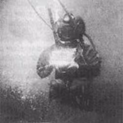 First underwater photo