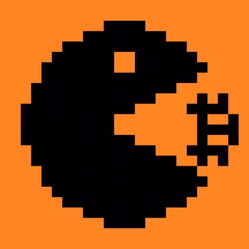 PAC-MAN EATS BITCOIN