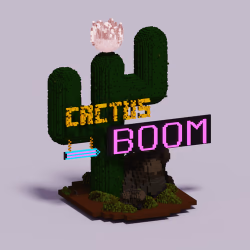Cactus Boom 3D