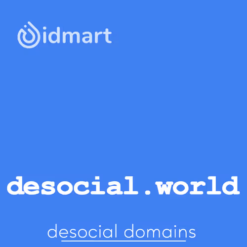DeSocial.world - 去中心化社交世界DAO，best domain for blockchain based desocial game or Desocial finanace.