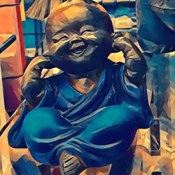 The Happy Monk