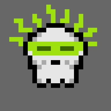Kawaii SKULL #1827
