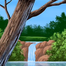 waterfall