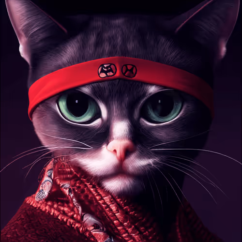 YAKUZA CAT NEKO MAFIA No.142 "MUKURO"