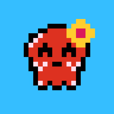 Kawaii SKULL #2422
