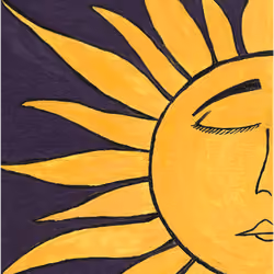 The Glowing Sun