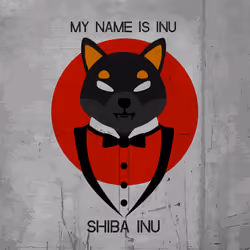 I AM INU...BLACK SHIBA INU