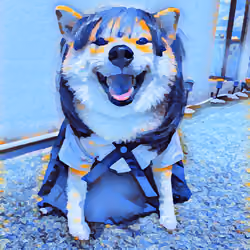 Schoolgirl shiba