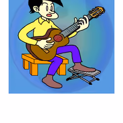 Guiter playing Chotto-kun:Ringa0006
