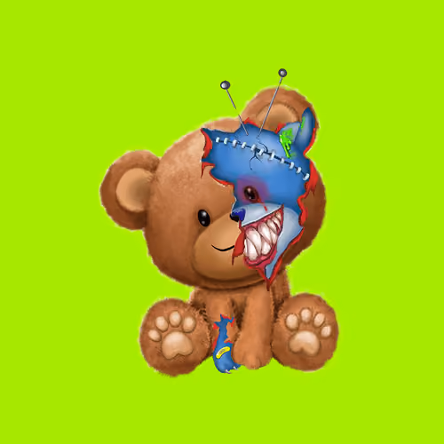 Teddy Bear NFT Art 