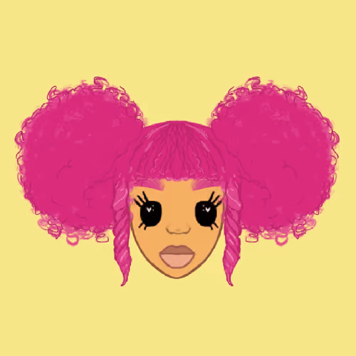 pink puff