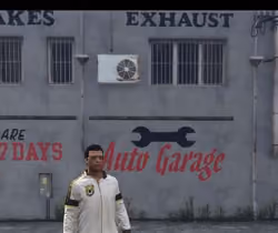 Auto Mechanic Waiting for Customer
