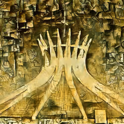 Brasília Cathedral postcard