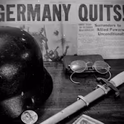 WWII Germany Quits!