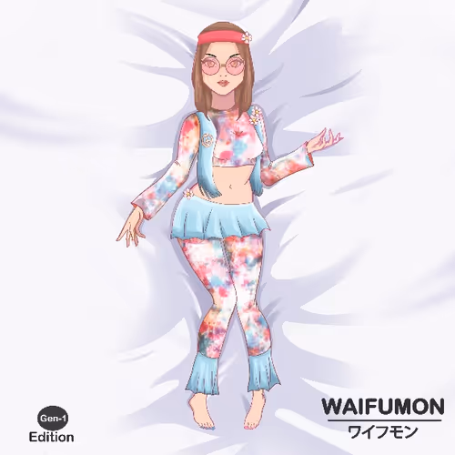 Hippie Waifu - Waifumon