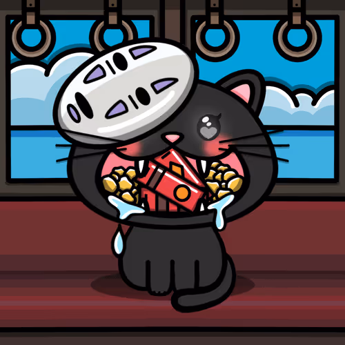 Neko Yummy Bath Token