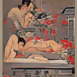 ▲Ⱡ▲ Naked Neurons #B003 by Andrei Lev-Ari, NFT painting, ArtCraftLand, Israeli artists digital 