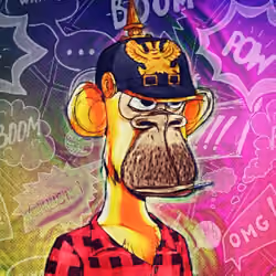 Bored Ape #162 Gold Edition