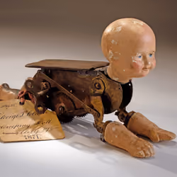 Creeping Baby Doll Patent Model 1984.0923.01